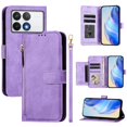 thumbnail image 3 of Funda para Xiaomi POCO F6 PRO Cartera de Mano con Cremallera y Correa Cruzada Desmontable, 3 of 5