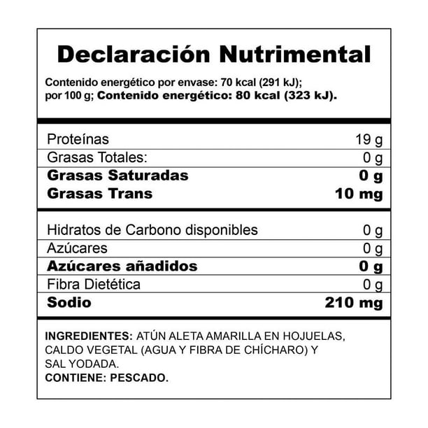Imagen 2 de Atún Herdez en agua 130 g