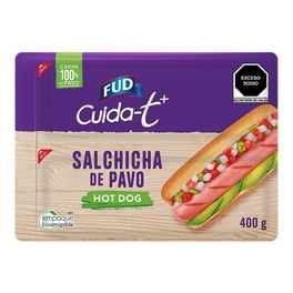 Salchicha de pavo FUD cuida-t+ para hot dog 400 g