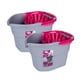 thumbnail image 1 of Kit 2 Cubetas Baldes Con Exprimidor Reynera 12 Litros Gris 6-0-5151, 1 of 7