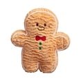 thumbnail image 2 of Cojín navideño con forma de hombre galleta de peluche, cojín para sofá, decoración navideña. 20 centímetros, 2 of 9