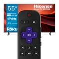 thumbnail image 3 of Pantalla Hisense 55" H5 Series 4K UHD Smart TV Roku (55H5BR), 3 of 5