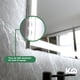 thumbnail image 4 of Espejo con luz LED KingsHouse rectangular Encendido Touch Baño Pared blanco 100x3.5x65 cm, 4 of 8