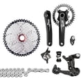 thumbnail image 1 of Kit de transmisión de bicicletas Tomshoo 1x10 velocidad MTB, 1 of 7