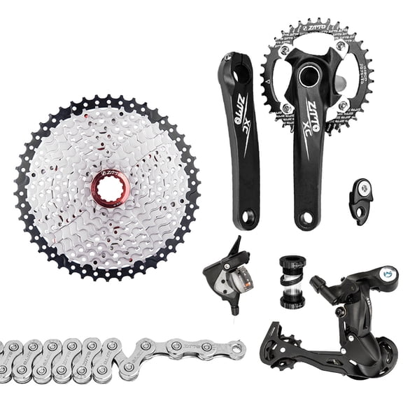 Kit de transmisión de bicicletas Tomshoo 1x10 velocidad MTB