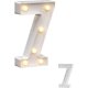thumbnail image 1 of Letra y Número con Luz LED Bluelander '7', 1 of 4