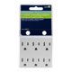 thumbnail image 3 of Adaptador A Tierra Leviton 6 Contactos Blanco 15A 125V, 3 of 3