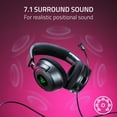 thumbnail image 4 of Auriculares para juegos Razer Kraken V4 X con cable y sonido envolvente 7.1, 4 of 9