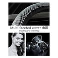 thumbnail image 4 of Funda de volante con diamantes de imitación para mujer | Diseño de diamantes brillantes | Ajuste universal de 14-15 pulgadas | Accesorio de verano para coche y protector de ruedas, 4 of 7