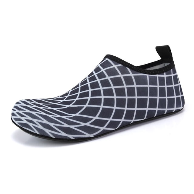 Advancent 1 par de zapatos de agua de secado rápido para surf, Fitness, calcetín antideslizante, zapatillas transpirables para entrenamiento, Tacos atléticos Negro 42/43