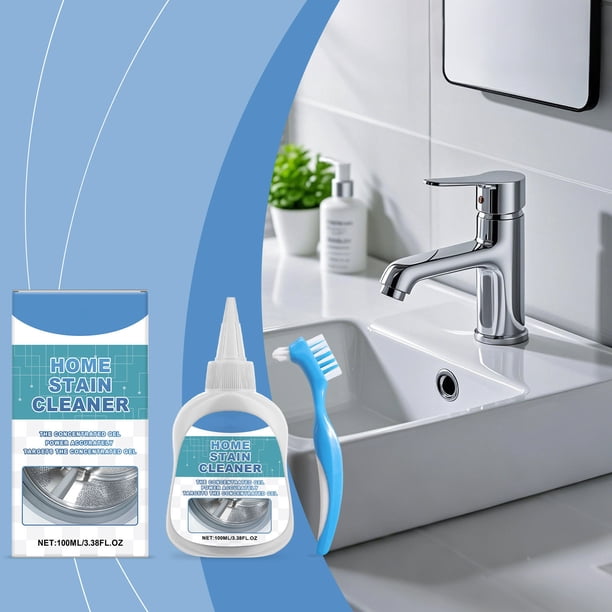 Kit de limpieza para el hogar: Limpiador de azulejos, lechada y fregaderos • Quitamanchas para juntas • Limpieza profunda de superficies de baño, cocina y balcón.