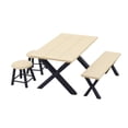 thumbnail image 3 of Mini mesa y silla para exteriores, modelo de juguete de simulación para niños, juego de rol, juego de camping en miniatura para accesorios de, 3 of 9