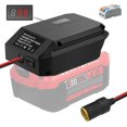 thumbnail image 1 of Para Manualidades*Hombre 18V a 12V Reductor Power Adaptador de Batería, DIY Charger Convertidor Power Estación con Conector de Encendedor para Auto, 1 of 10