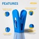 thumbnail image 2 of Atmos Homeware Pinzas para Colgar Ropa/Tendedero | Ganchos Multiusos para Lavandería, Alimentos y Manualidades | Clips de Plástico Reciclado de Máxima Resistencia | Paquete de 36 Piezas Multicolor, 2 of 7