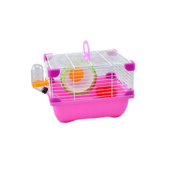 Jaula Plástica Hamster Land Sunny Rosa SP-3643