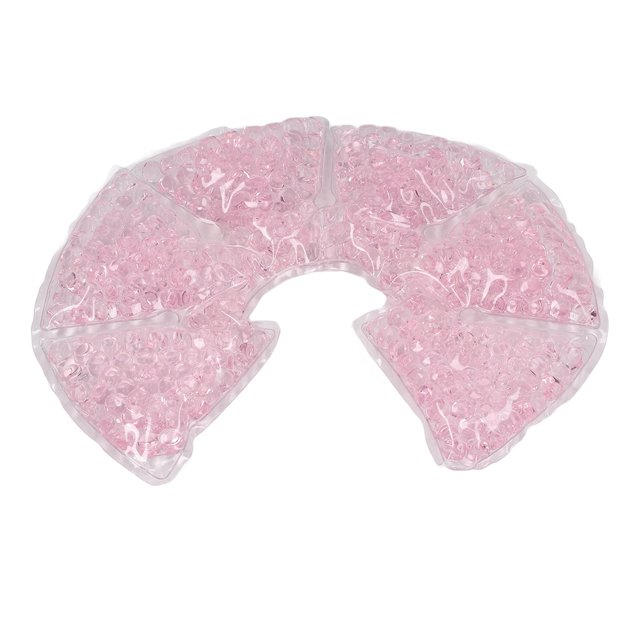 Paquete De Gel Para El Pecho, Almohadillas De Gel Para Lactancia Materna En Frío Y Caliente Con Diseño De Tornillo Contorneado Para Madres Que Amamantan