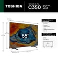 thumbnail image 4 of TELEVISOR MARCA TOSHIBA MODELO 55C350NM 4K, 4 of 4
