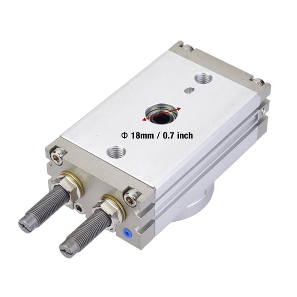 Cilindro Neumático Rotatorio MSQB-20R Del Aire De 180 Grados Con El Amortiguador