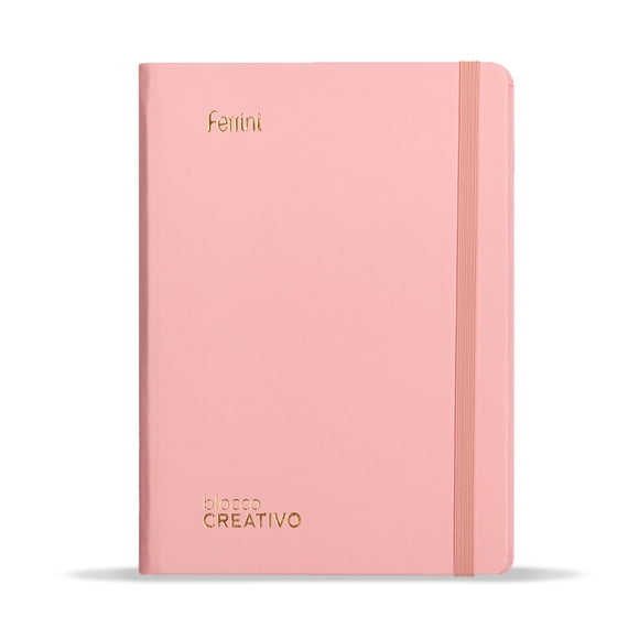 Libreta Agenda Ejecutiva Ferrini Argollada Blocco Creativo 128h A5
