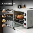 thumbnail image 3 of Horno Tostador Electrico 30L, 4 Funciones, Temporizador hasta 60 min, Temp 100°-250°C, AVERA HEL30, 3 of 9