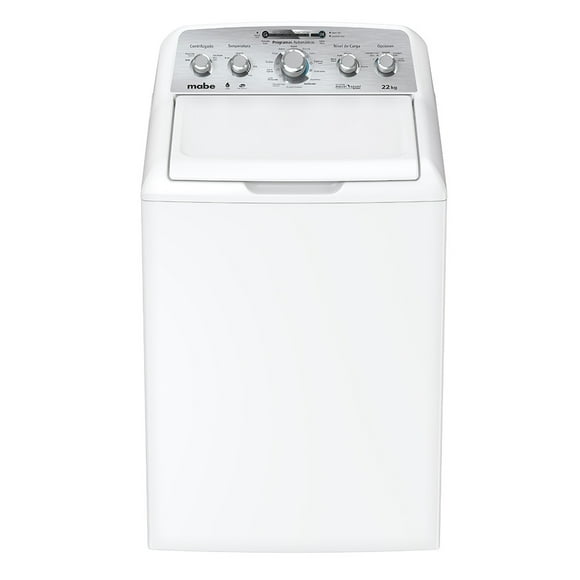 Lavadora Mabe 22 kg Blanca LMH72205CBAB0 Carga Superior