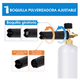 thumbnail image 3 of Espuma De Pistola Para Hidrolavadora Portatil Con 5 Boquillas Lab.G, Blanco, 3 of 5