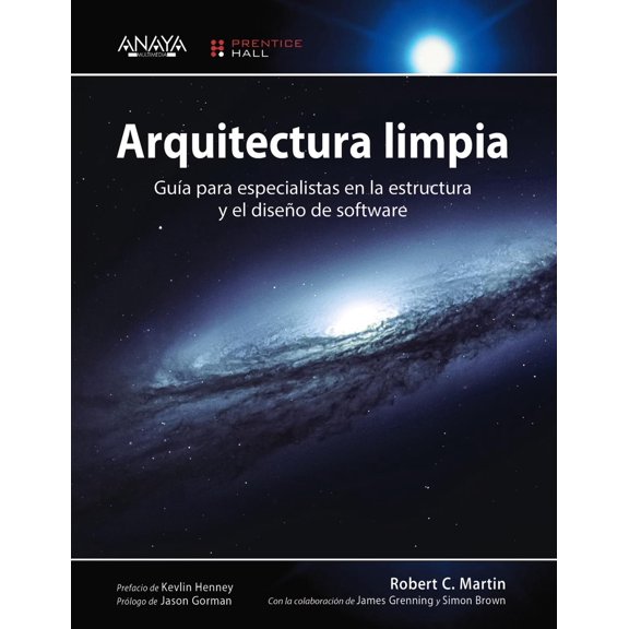 Libro Arquitectura Limpia Tapa Blanda, Autor Robert Martin, Editorial Anaya Multimedia