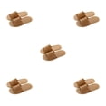 thumbnail image 2 of Sonducket 1 par de pantuflas de bambú para interiores y exteriores para el hogar para mujeres y hombres, sandalias portátiles informales de Type2 NO2, 2 of 6