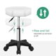 thumbnail image 5 of Taburete rodante FURWOO, hexagonal, ajustable en altura con ruedas, 5 of 7