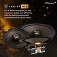 thumbnail image 2 of Bocinas para auto PIONEER A-Series MAX TS-A693FH 6x9 de 2 vías 450W, 2 of 7