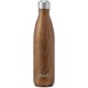 thumbnail image 1 of Botella de Agua Acero Inoxidable S'well, Recipientes con Aislamiento al vacío Triple Capa, Mantienen Bebidas Frías 36 horas y Calientes 18, Libre de BPA, Perfecta Viajar, Madera, 500 ML, 1 of 5