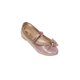 thumbnail image 1 of FLAT BALERINA VESTIR CASUAL LEON MUJER DAMA NIÑA GLITTER ORO ROSADO 1203, 1 of 3