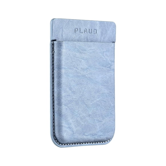 Estuche Magnético de Cuero Plaud Repuesto para Grabadora de Voz Note AI Azul