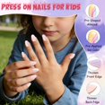 thumbnail image 3 of Uñas Postizas OPkssnails Flor Niñas 8-12 Años, 3 of 6