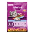 thumbnail image 1 of Alimento Seco para Gatos Adultos Whiskas® 4 en 1, 100% Nutrición Completa y Balanceada – Sabor Pescado 1.7kg, 1 of 9