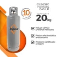 thumbnail image 3 of CILINDRO PARA GAS LP DE 20 KGS PORTATIL VÁLVULA TRADICIONAL INGUSA PT20CIL_01, 3 of 7