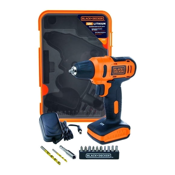 Taladro Atornillador 12v 3/8 Litio Black+Decker LD12SP