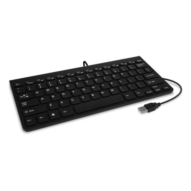 Teclado alámbrico negro Hyperkin Para Playstation 4