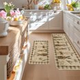 thumbnail image 4 of CaiYueKe Easter Non-Slip Kitchen Floor Mat Set Washable Soft Comfort Rug Anti-Fatigue Home Decor Bathroom Entryway Living Room Carpet Pad Gripper Mats, 4 of 7