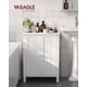 thumbnail image 1 of VASAGLE Armario de Baño, con 2 Estantes Ajustables, Gabinete con 2 Puertas, 30 x 60 x 80 cm, 30 x 60 x 80 cm, Blanco, 1 of 6