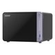thumbnail image 1 of Servidor NAS QNAP 6 Bahías Procesador Quad Core 4 GB RAM negro 16.5, 1 of 3
