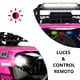 thumbnail image 2 of Camioneta montable JOYKOO eléctrica 93 cm rosa Control remoto 12V, 2 of 8