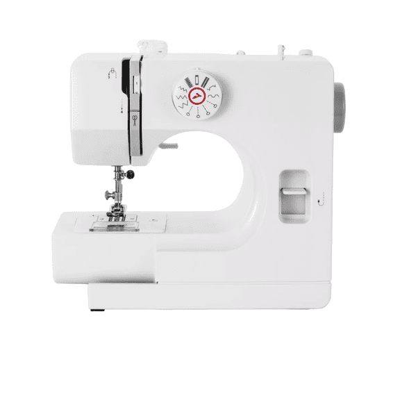 Máquina De Coser Portátil Eléctricas Patrones De 12 Puntada Blanca
