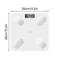 thumbnail image 3 of Báscula Corporal Bluetooth, Medición Precisa con 25 Datos Básicos, Seguimiento Inteligente de La Salud, Sincronización Bluetooth con La Aplicación, Peso Máximo de 180 Kg, Recargable Por Usb,, 3 of 4