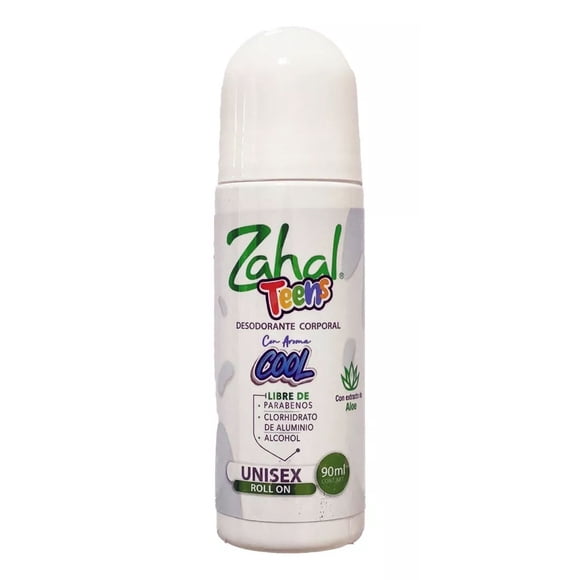 Desodorante Teens Natural Zahal para adolecentes con aroma 90 ml