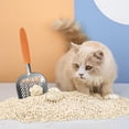 thumbnail image 4 of Apmemiss Clearance Cat Litter Scoop, Sturdy Litter Cleaner Corner Shovel, Stainless Steel Mesh Litter Shovel, Easy to Clean Reptile Terrarium Sand Waste, Beach Shovel, 4 of 5