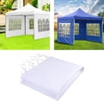 thumbnail image 4 of Gazebo de de 3X2m con ventana romana inconfundible, toldo impermeable, toldo de pared lateral Oxford, Gazebo instantáneo, parasol de pared blanco, 4 of 7