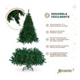 thumbnail image 3 of Arbol de Navidad Pino Navideño Frondoso Esquimal Verde, 1.90m 960 Ramas, 3 of 6