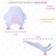 thumbnail image 3 of Asiento Soporte Baño Ducha Tina Bebé EKE LIFE HOME Antideslizante, 3 of 8