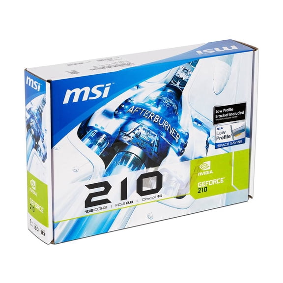 Tarjeta de Video NVIDIA GeForce N210 MSI 1GB GDDR3 N210-MD1G/D3
